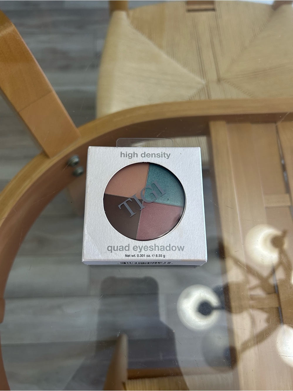 NEW TIGI High Density Quad Eyeshadow — Teal, Copper, Burgundy, Brown